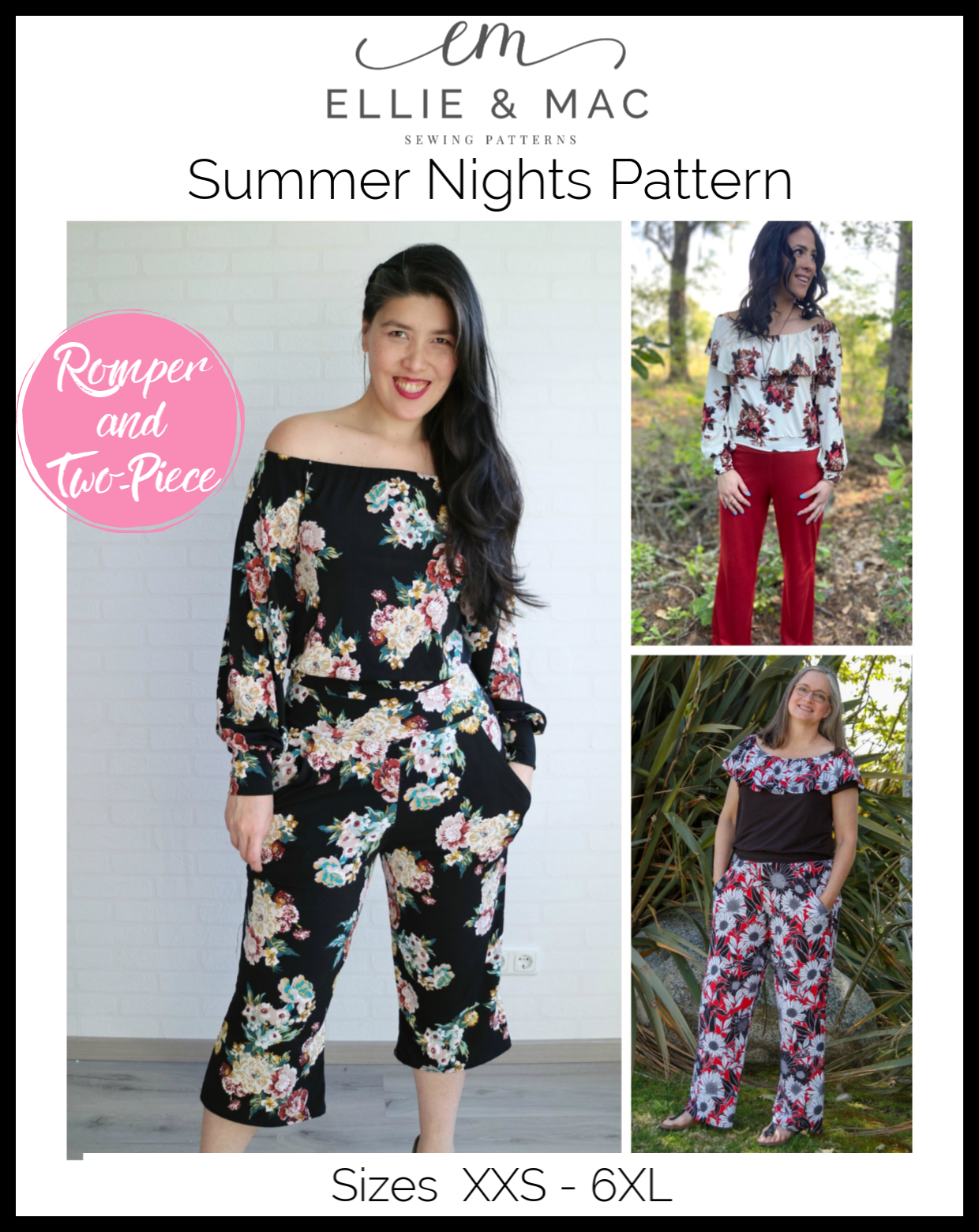 Summer Nights Romper & Two-Piece Set Pattern