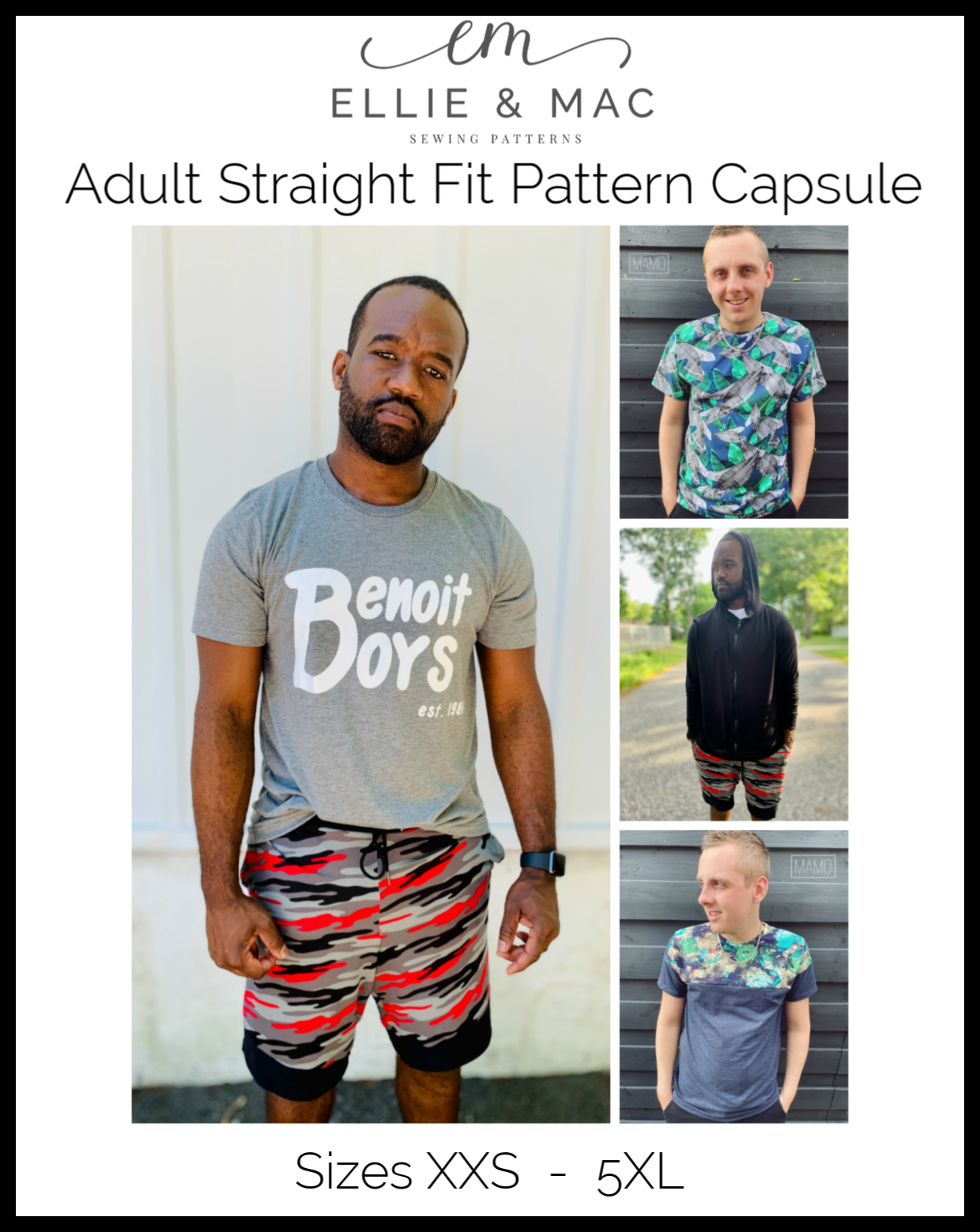 Adult Straight Fit Pattern Capsule