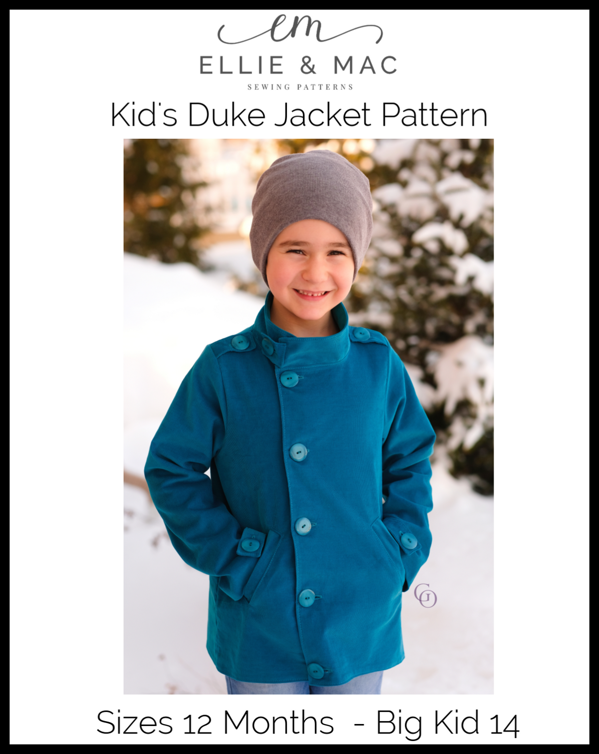Kids Duke Jacket Pattern