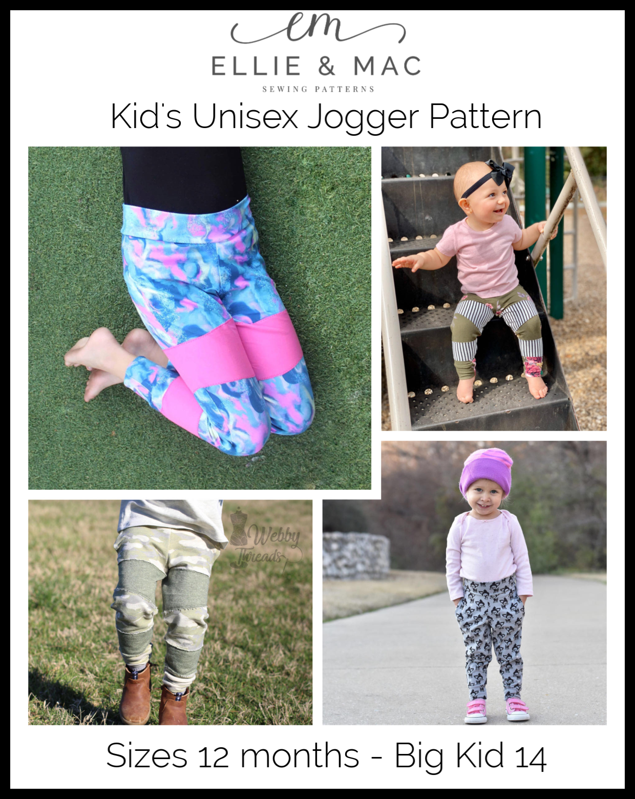 Kids Jogger Pattern