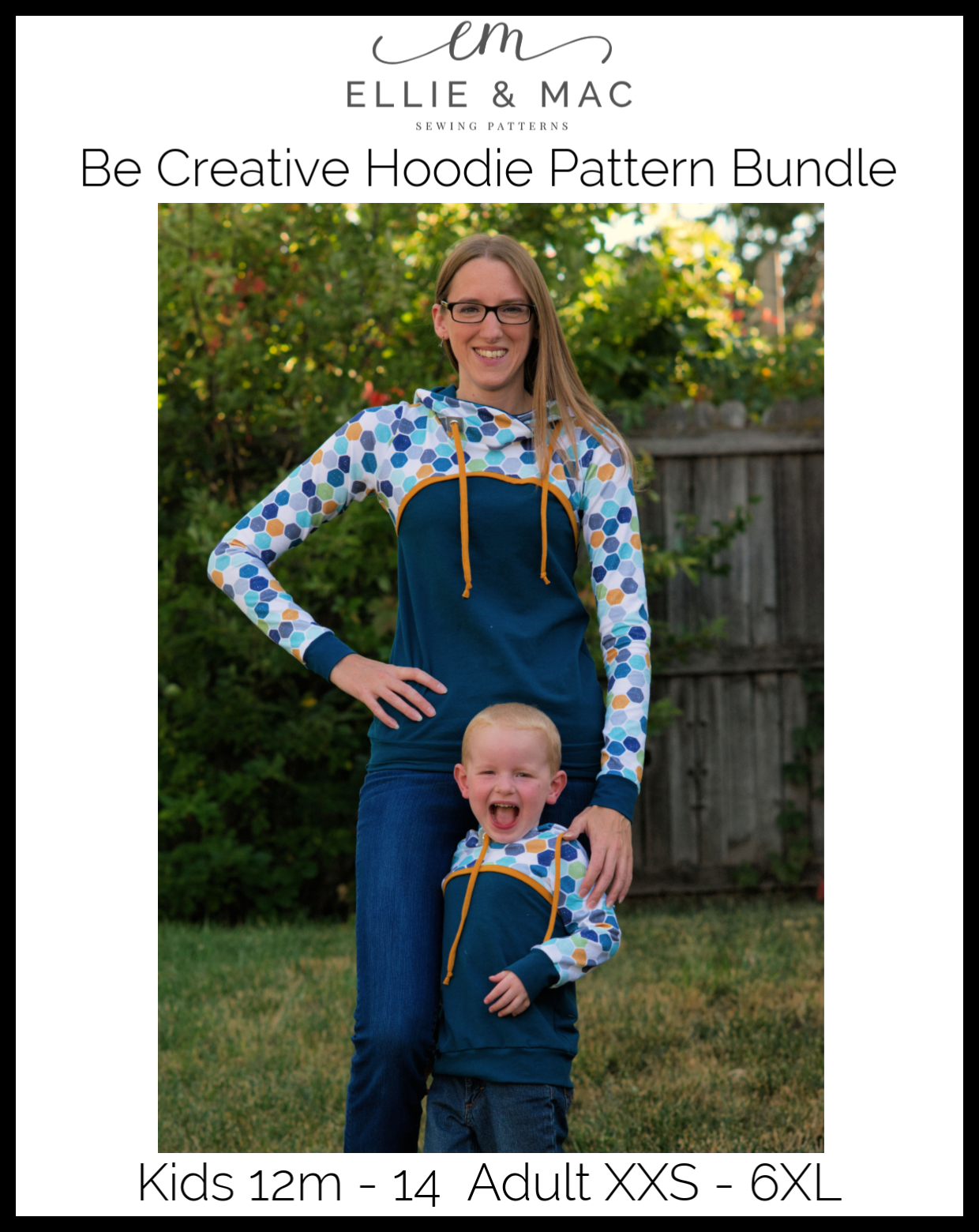 Be Creative Hoodie Pattern Bundle