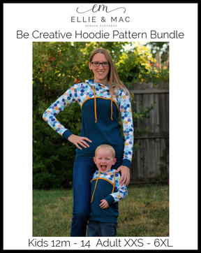 Be Creative Hoodie Pattern Bundle