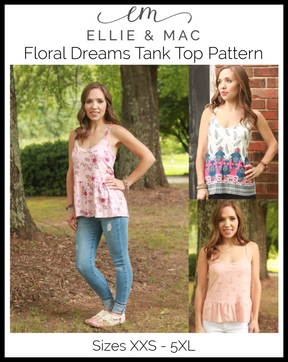 Floral Dreams Tank Top Pattern