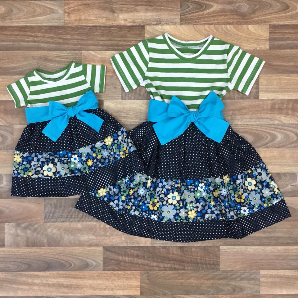 Girl's Emily Dress Pattern - Ellie and Mac, Digital (PDF) Sewing Patterns | USA, Canada, UK, Australia