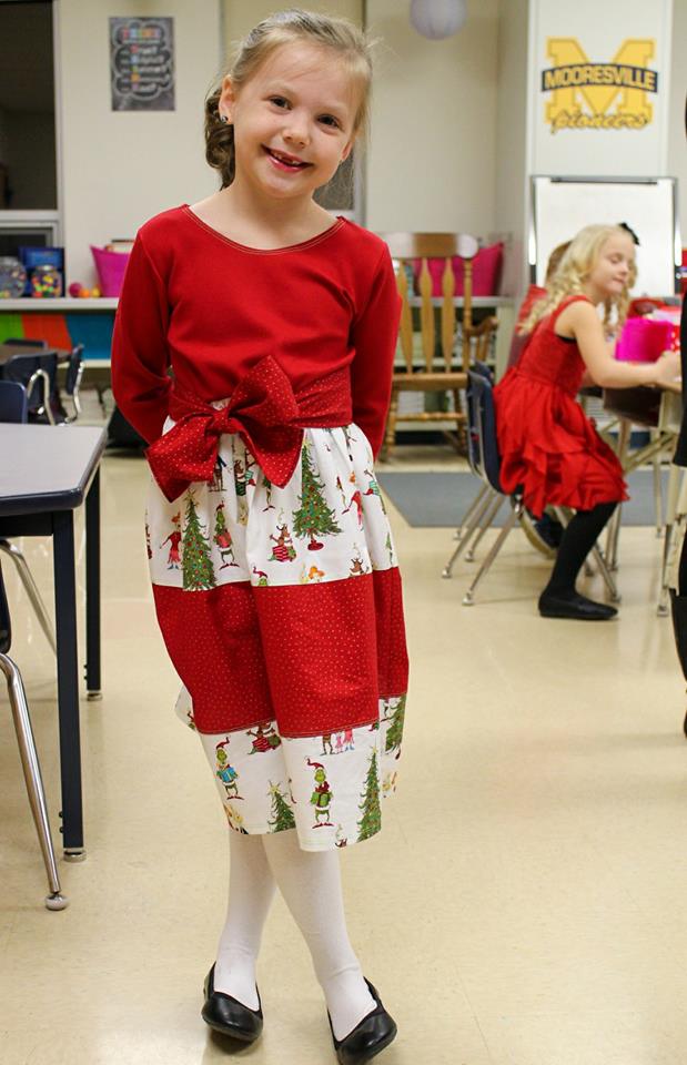 Girl's Emily Dress Pattern - Ellie and Mac, Digital (PDF) Sewing Patterns | USA, Canada, UK, Australia