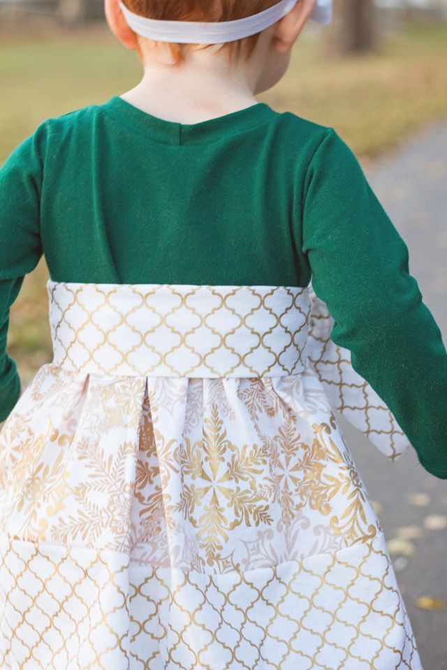 Girl's Emily Dress Pattern - Ellie and Mac, Digital (PDF) Sewing Patterns | USA, Canada, UK, Australia