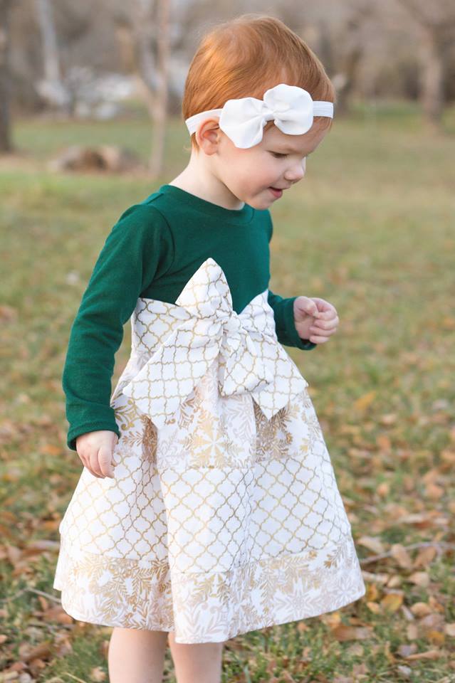 Girl's Emily Dress Pattern - Ellie and Mac, Digital (PDF) Sewing Patterns | USA, Canada, UK, Australia