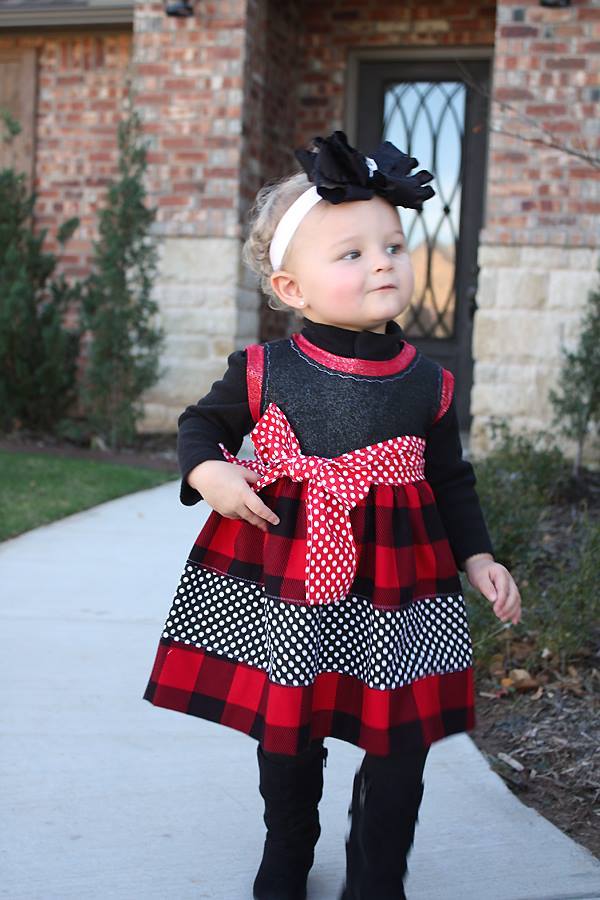 Girl's Emily Dress Pattern - Ellie and Mac, Digital (PDF) Sewing Patterns | USA, Canada, UK, Australia