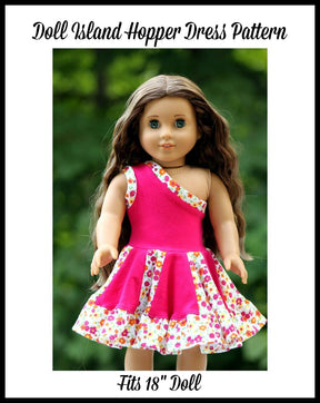 Island Hopper Doll Dress Pattern