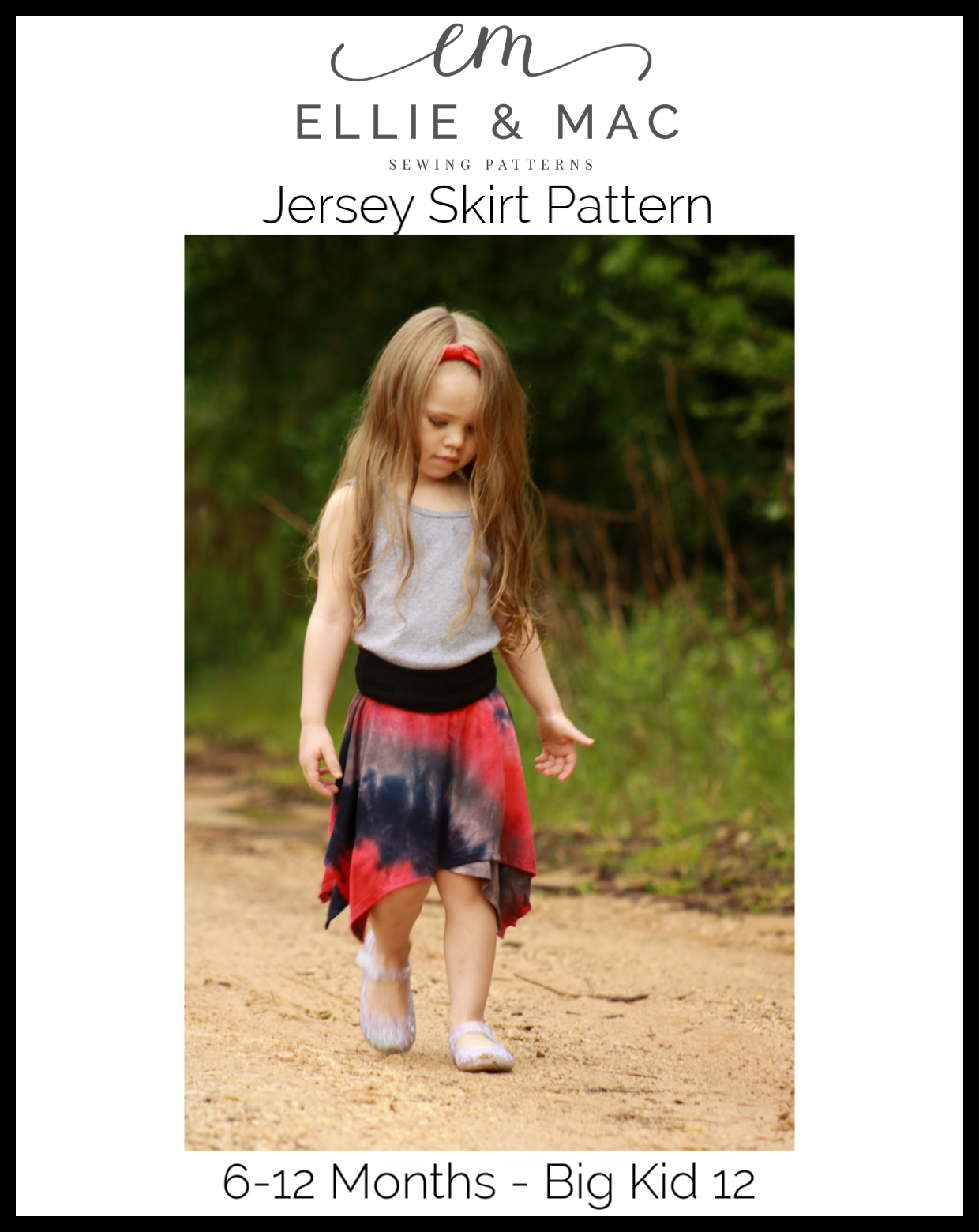 Kids Jersey Skirt Pattern - Clearance Sale