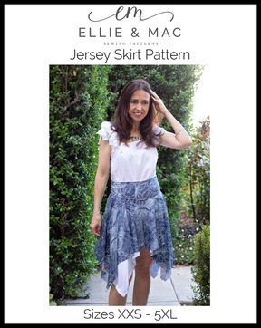 Jersey Skirt Pattern (adult) - Clearance Sale
