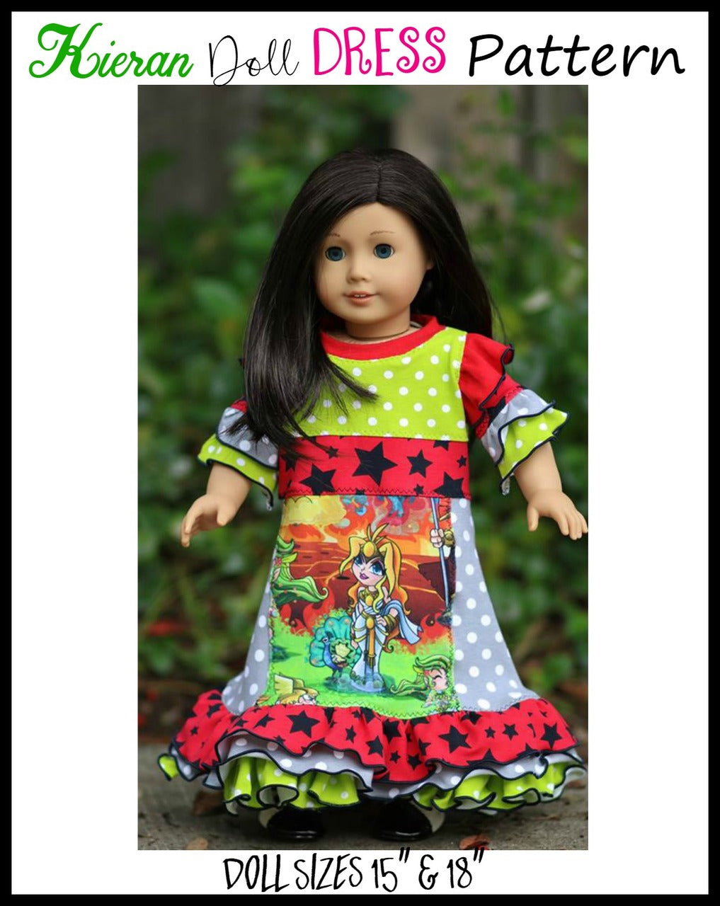 Kieran Doll Dress Pattern - Clearance Sale