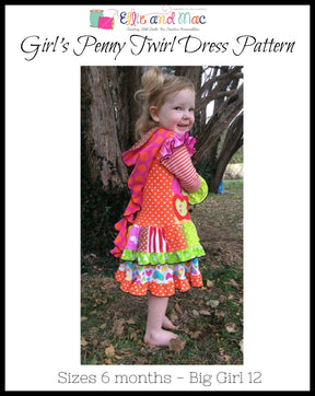 Girls Penny Dress Pattern - Clearance Sale
