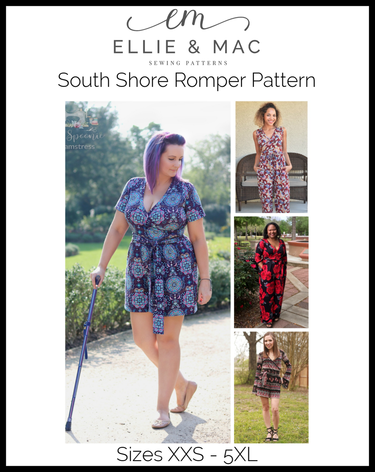 Womens Free Romper Pattern XS-XXL - Life Sew Savory