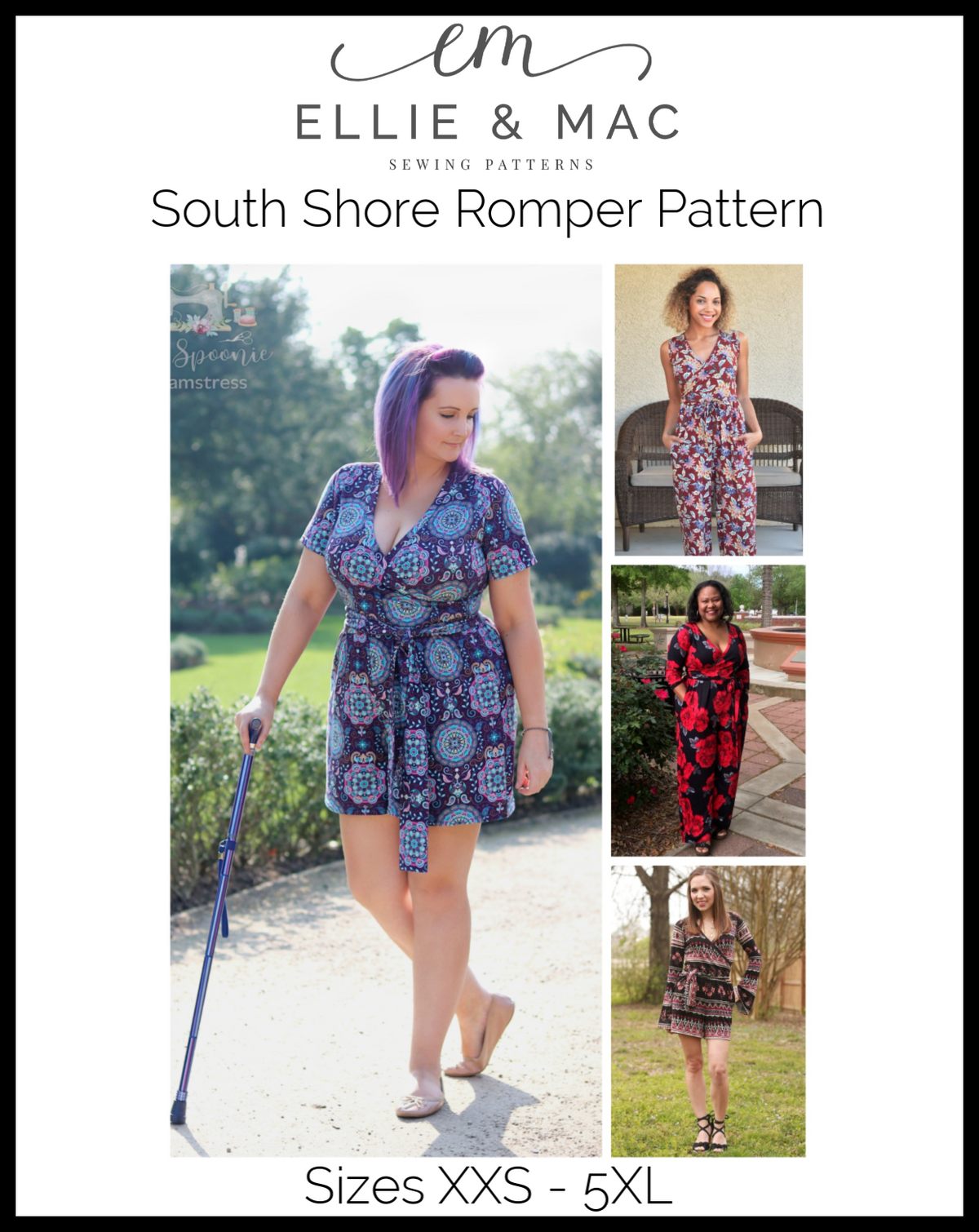 Adult South Shore Romper Pattern