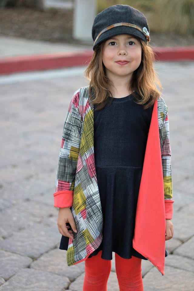 Girl's Fairy Jacket Pattern - Ellie and Mac, Digital (PDF) Sewing Patterns | USA, Canada, UK, Australia