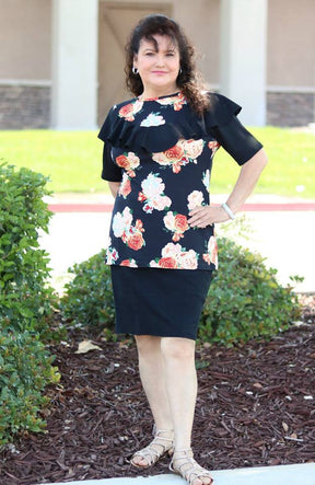 Flounce Tee Pattern