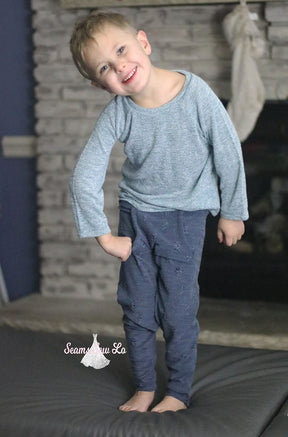 Boy's Fly Pants Pattern - Ellie and Mac, Digital (PDF) Sewing Patterns | USA, Canada, UK, Australia