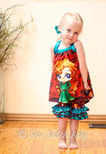 Girl's Free To Be Me Tank Pattern - Ellie and Mac, Digital (PDF) Sewing Patterns | USA, Canada, UK, Australia