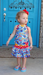 Be Frilly Skirt Pattern - Ellie and Mac, Digital (PDF) Sewing Patterns | USA, Canada, UK, Australia