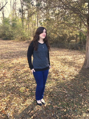 Women's Going Home Sweater Pattern - Ellie and Mac, Digital (PDF) Sewing Patterns | USA, Canada, UK, Australia