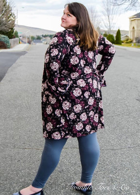 Women's Good Luck Cardigan Pattern - Ellie and Mac, Digital (PDF) Sewing Patterns | USA, Canada, UK, Australia