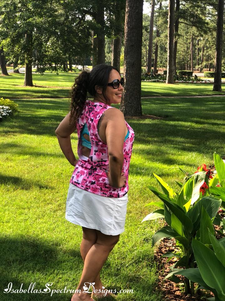 Women's Good Sport Tank Pattern - Ellie and Mac, Digital (PDF) Sewing Patterns | USA, Canada, UK, Australia