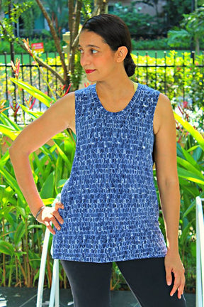 Women's Good Sport Tank Pattern - Ellie and Mac, Digital (PDF) Sewing Patterns | USA, Canada, UK, Australia