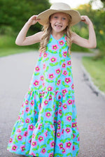 Girl's Halter Maxi Top & Dress Pattern - Ellie and Mac, Digital (PDF) Sewing Patterns | USA, Canada, UK, Australia