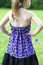 Girl's Halter Maxi Top & Dress Pattern - Ellie and Mac, Digital (PDF) Sewing Patterns | USA, Canada, UK, Australia