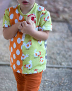 Unisex Half Pipe Tee Pattern - Ellie and Mac, Digital (PDF) Sewing Patterns | USA, Canada, UK, Australia