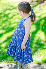 Girl's Halter Maxi Top & Dress Pattern - Ellie and Mac, Digital (PDF) Sewing Patterns | USA, Canada, UK, Australia