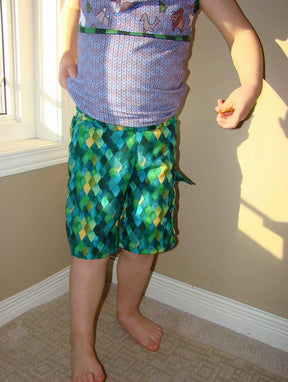 Boy's High Tide Boardshorts & Swim Briefs Pattern - Ellie and Mac, Digital (PDF) Sewing Patterns | USA, Canada, UK, Australia