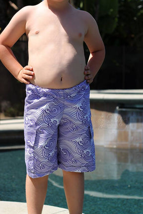 Boy's High Tide Boardshorts & Swim Briefs Pattern - Ellie and Mac, Digital (PDF) Sewing Patterns | USA, Canada, UK, Australia