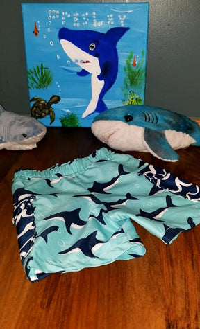 Boy's High Tide Boardshorts & Swim Briefs Pattern - Ellie and Mac, Digital (PDF) Sewing Patterns | USA, Canada, UK, Australia