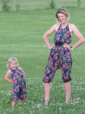 Women's Hip Hop Romper Pattern - Ellie and Mac, Digital (PDF) Sewing Patterns | USA, Canada, UK, Australia