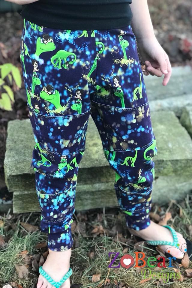 Unisex Kids Joggers Pattern - Ellie and Mac, Digital (PDF) Sewing Patterns | USA, Canada, UK, Australia