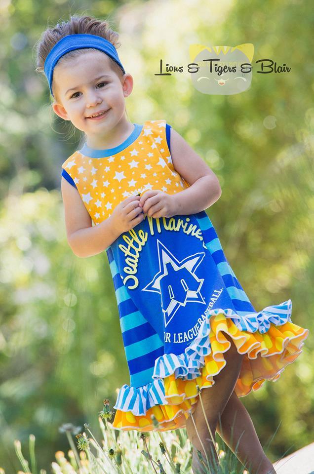 Girls Kieran Tank Dress Pattern - Ellie and Mac, Digital (PDF) Sewing Patterns | USA, Canada, UK, Australia