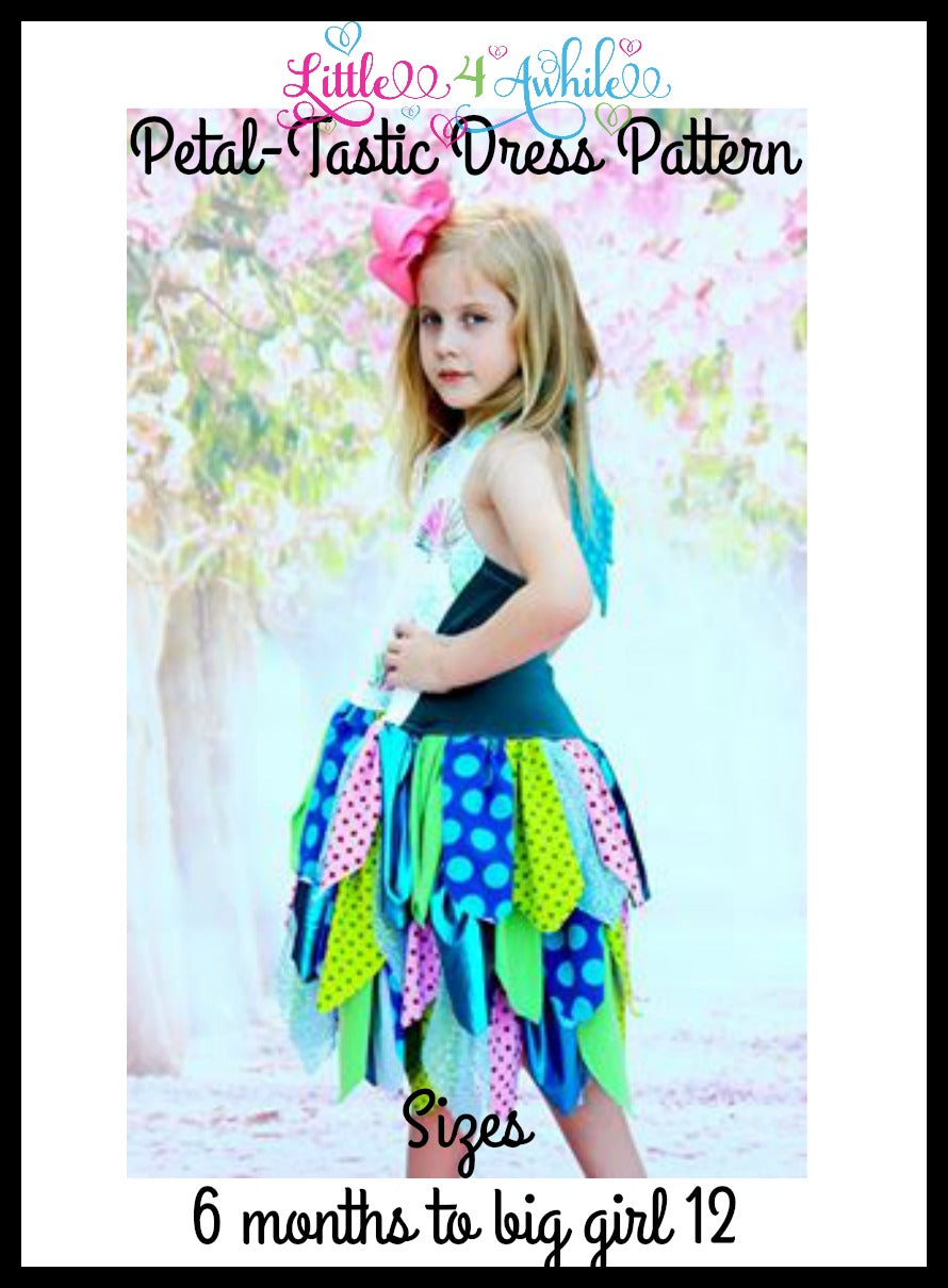 Petal-Tastic Dress Pattern - Clearance Sale
