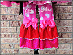 Girls Lizzy Ruffled Pants Pattern - Ellie and Mac, Digital (PDF) Sewing Patterns | USA, Canada, UK, Australia