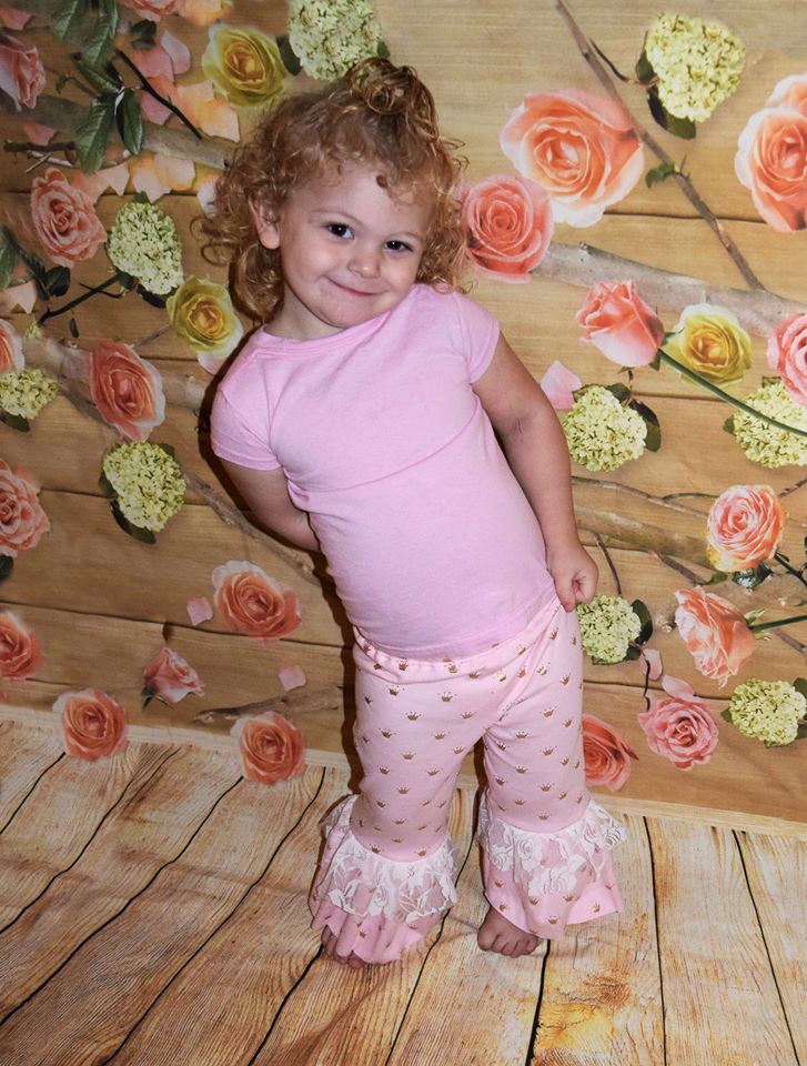 Girls Lizzy Ruffled Pants Pattern - Ellie and Mac, Digital (PDF) Sewing Patterns | USA, Canada, UK, Australia