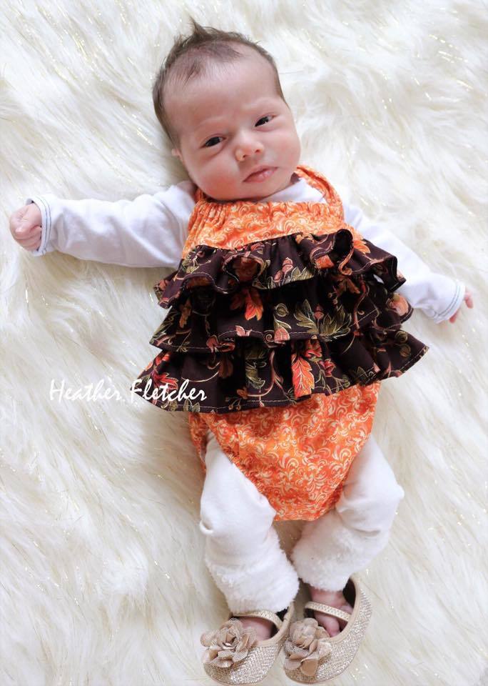 Girls Makamoo Romper Pattern - Clearance Sale
