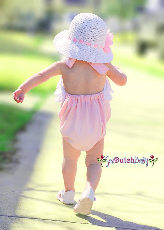 Girls Makamoo Romper Pattern - Clearance Sale
