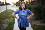 Women's Memphis Top Pattern - Ellie and Mac, Digital (PDF) Sewing Patterns | USA, Canada, UK, Australia