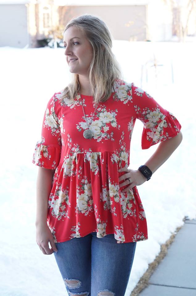 Women's Memphis Top Pattern - Ellie and Mac, Digital (PDF) Sewing Patterns | USA, Canada, UK, Australia