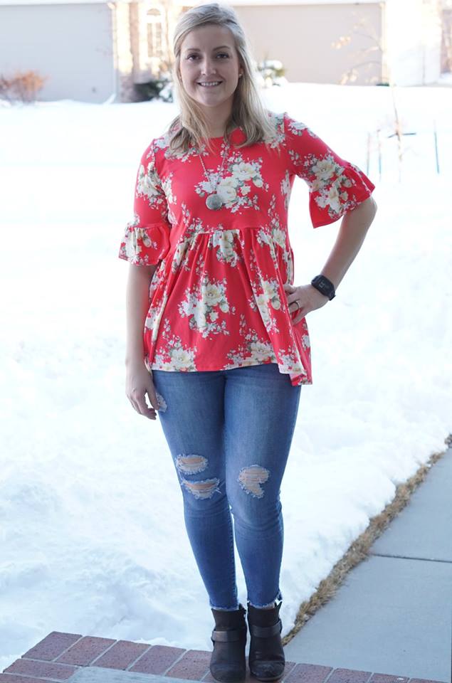 Women's Memphis Top Pattern - Ellie and Mac, Digital (PDF) Sewing Patterns | USA, Canada, UK, Australia