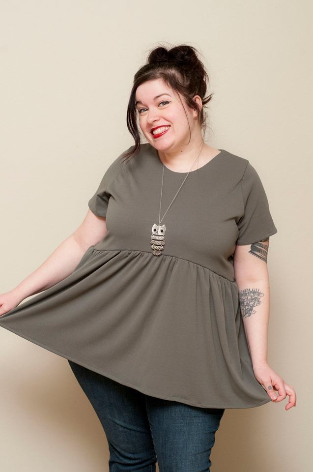 Women's Memphis Top Pattern - Ellie and Mac, Digital (PDF) Sewing Patterns | USA, Canada, UK, Australia