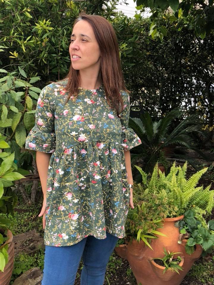 Women's Memphis Top Pattern - Ellie and Mac, Digital (PDF) Sewing Patterns | USA, Canada, UK, Australia