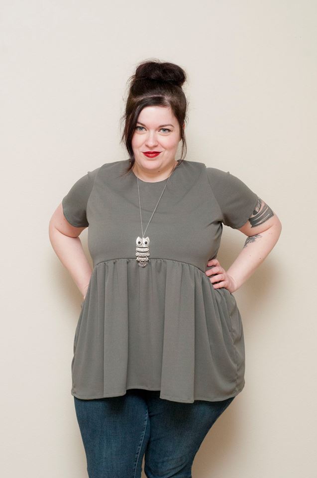Women's Memphis Top Pattern - Ellie and Mac, Digital (PDF) Sewing Patterns | USA, Canada, UK, Australia
