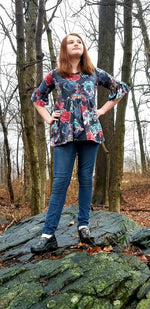 Women's Memphis Top Pattern - Ellie and Mac, Digital (PDF) Sewing Patterns | USA, Canada, UK, Australia